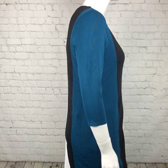 INC Colorblock Fitted Sweater Dress Plus Size 1X - Picture 5 of 7